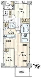 アルス代々木参宮橋コートアデリオン 4階 間取り図