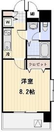 メゾン・ド・ヴィレ中目黒 1104 間取り図