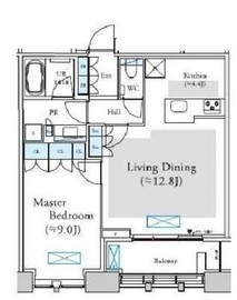 Dマークス西新宿タワー 23階 間取り図