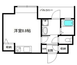 マストライフ目黒南 511 間取り図