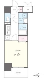 VOLGA BLDG アドグリシーヌ竜泉 902 間取り図