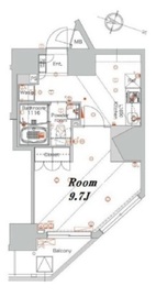 メイクスデザイン西新宿 11階 間取り図
