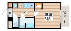 ティアラグレイス両国タワー 402 間取り図