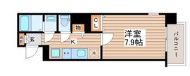 ティアラグレイス両国タワー 401 間取り図