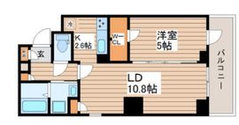 ティアラグレイス両国タワー 201 間取り図