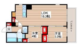 ティアラグレイス両国タワー 1001 間取り図