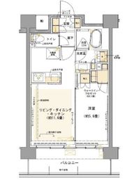 コムレジ赤羽 303 間取り図