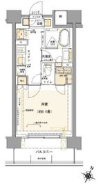 コムレジ赤羽 304 間取り図