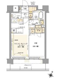 コムレジ赤羽 305 間取り図