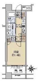 クオリアYZ恵比寿 2階 間取り図