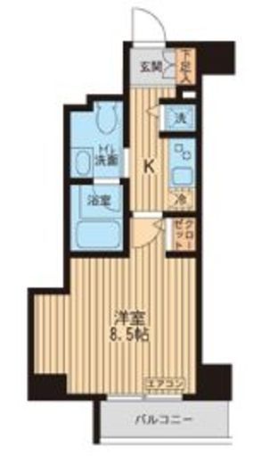 KDXレジデンス入谷 402 間取り図
