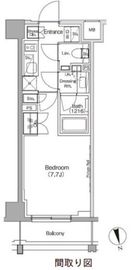 ザ・パークハビオ高円寺レジデンス 206 間取り図