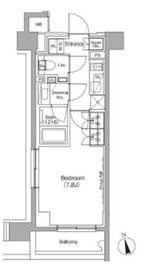 ザ・パークハビオ高円寺レジデンス 612 間取り図