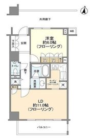 アトラス江戸川アパートメント 7階 間取り図