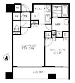 アルス恵比寿メイクス 11階 間取り図