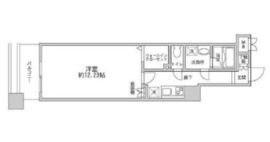 レジディア上野池之端 602 間取り図