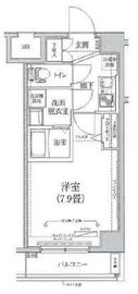 ティモーネ深川リーヴァ 4階 間取り図