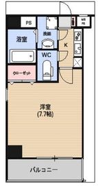 リヴシティ秋葉原 8階 間取り図