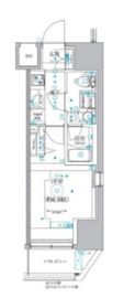 QUALITAS品川南 (クオリタス品川南) 401 間取り図