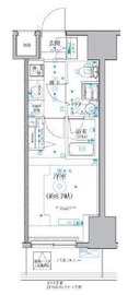 QUALITAS品川南 (クオリタス品川南) 1103 間取り図