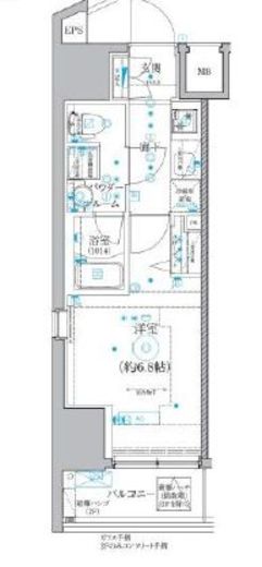 QUALITAS品川南 (クオリタス品川南) 404 間取り図