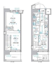 QUALITAS品川南 (クオリタス品川南) 1404 間取り図