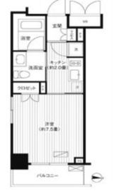 グランハイツ錦糸町 304 間取り図