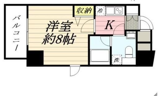 プレスタイル両国弐番館 4階 間取り図