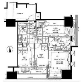 ディアナコート文京本郷台 2階 間取り図