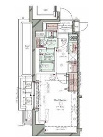 コンシェリア池袋ザレジデンス 4階 間取り図