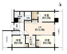 新宿グランドプラザ 11階 間取り図