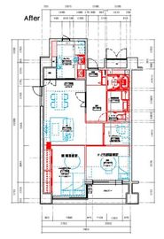 ノーブルコート平河町 701 間取り図