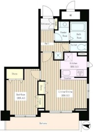 コンチェルト杉並 308 間取り図