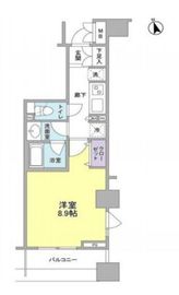 プラティーク三軒茶屋 7階 間取り図