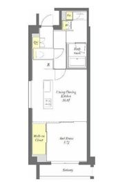 プライムメゾン下北沢 320 間取り図