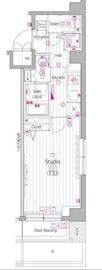 ガーラ・ヒルズ不動前 5階 間取り図