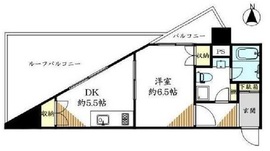 サンクオーレ恵比寿 3階 間取り図