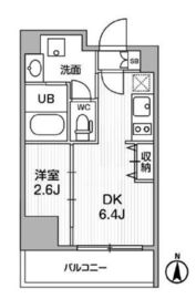 グラシアプレイス東陽町 604 間取り図