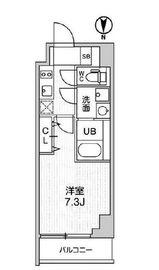 グラシアプレイス大森町 603 間取り図