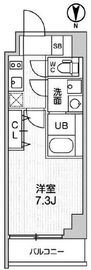 グラシアプレイス大森町 803 間取り図