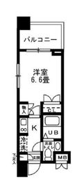 レジディア錦糸町 401 間取り図