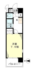 イーストコート芝 1101 間取り図