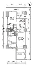 東雲キャナルコートCODAN 21-409 間取り図