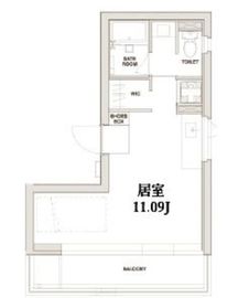 モデリアデイズ護国寺 402 間取り図