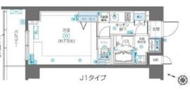 フェニックス飯田橋 2階 間取り図