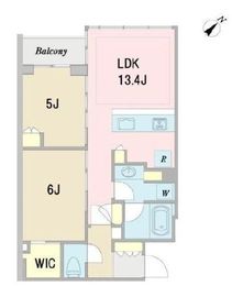 シティタワー武蔵小山 10階 間取り図