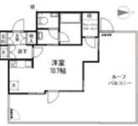 パークハウス中野アーバンス 6階 間取り図