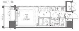 ZOOM王子神谷 4階 間取り図