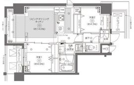 ZOOM王子神谷 10階 間取り図