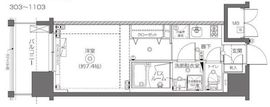 ZOOM王子神谷 11階 間取り図